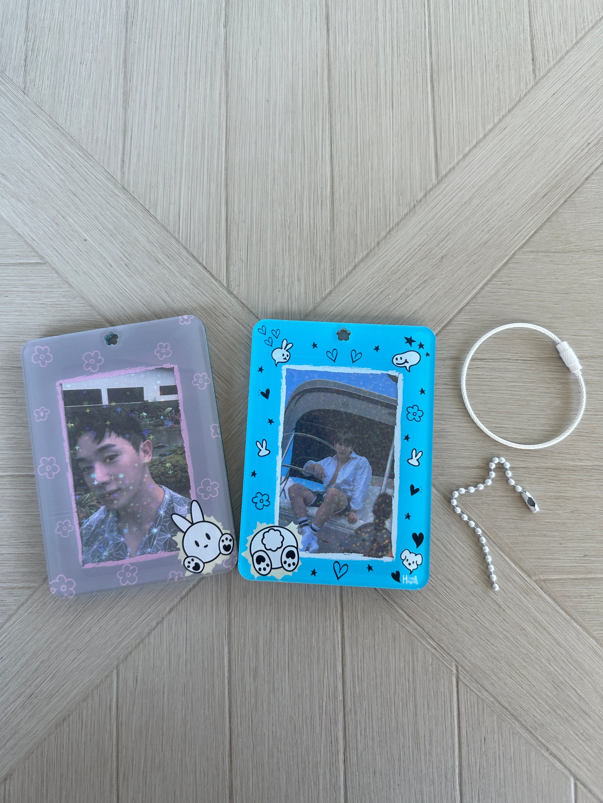 Wonho Tokki Double Sided Acrylic PC Holder | Ham and Heoney Shoppe